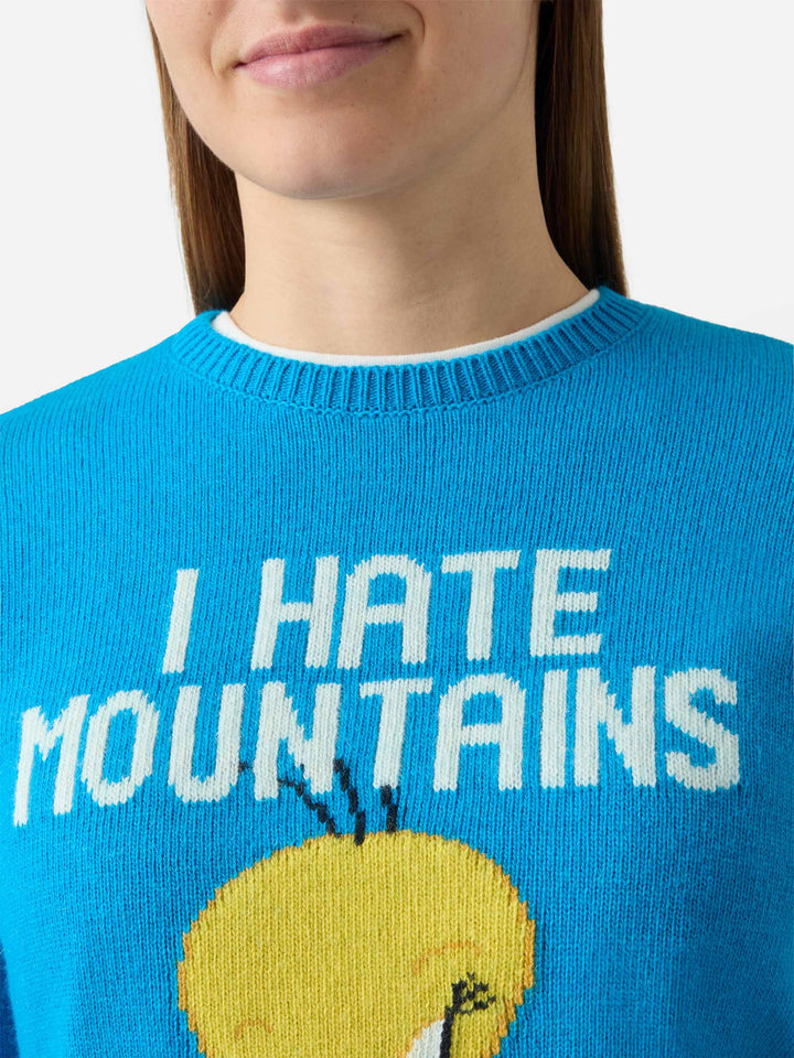 Girocollo New Queen grigio con jacquard Titty | SPECIAL EDITION WARNER BROS.