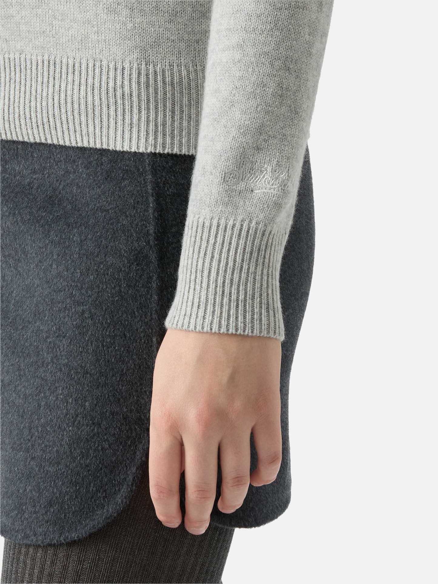 New Queen crewneck with Saint Barth terry patch