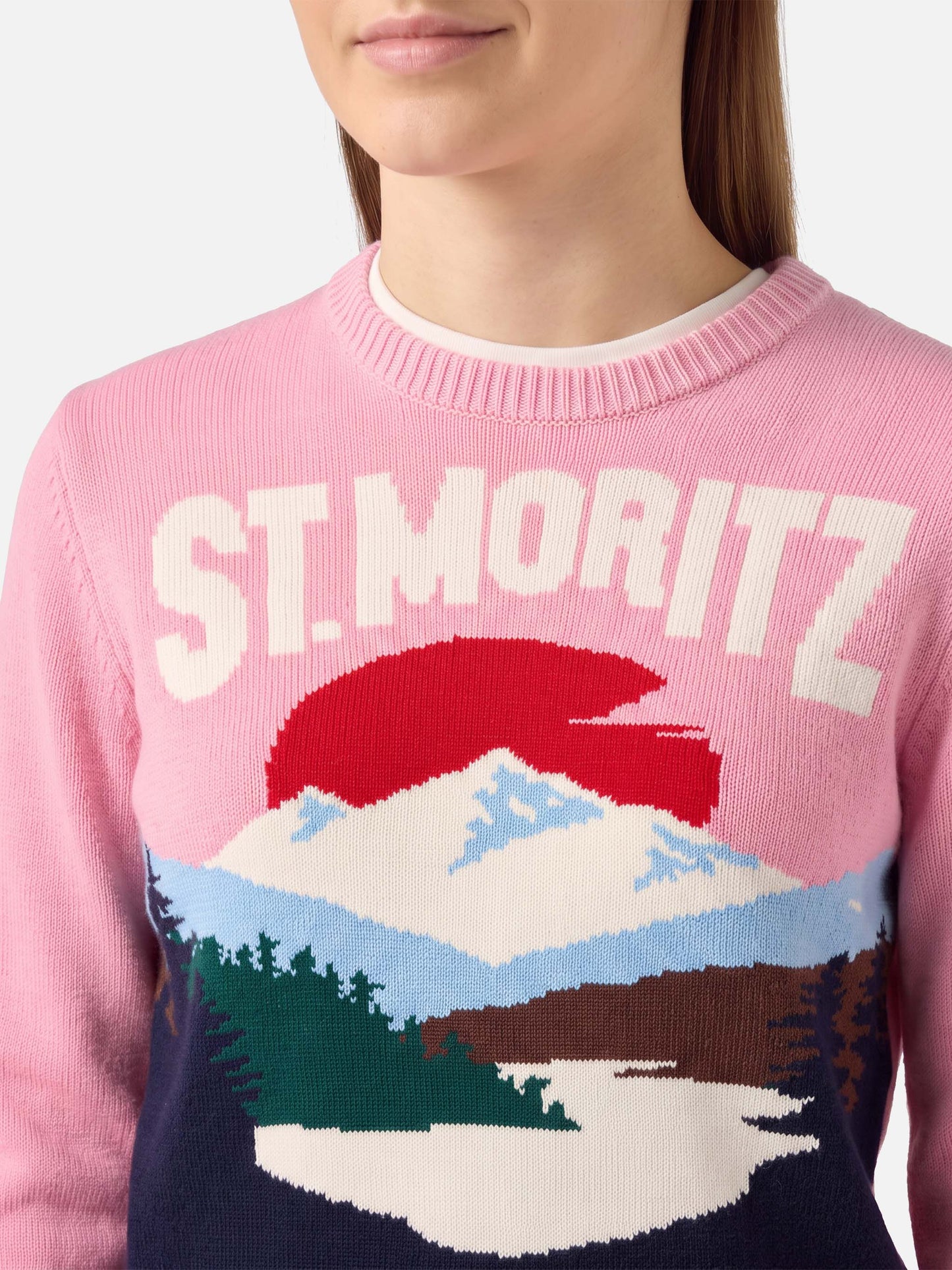 Suéter New Queen con estampado St. Moritz 