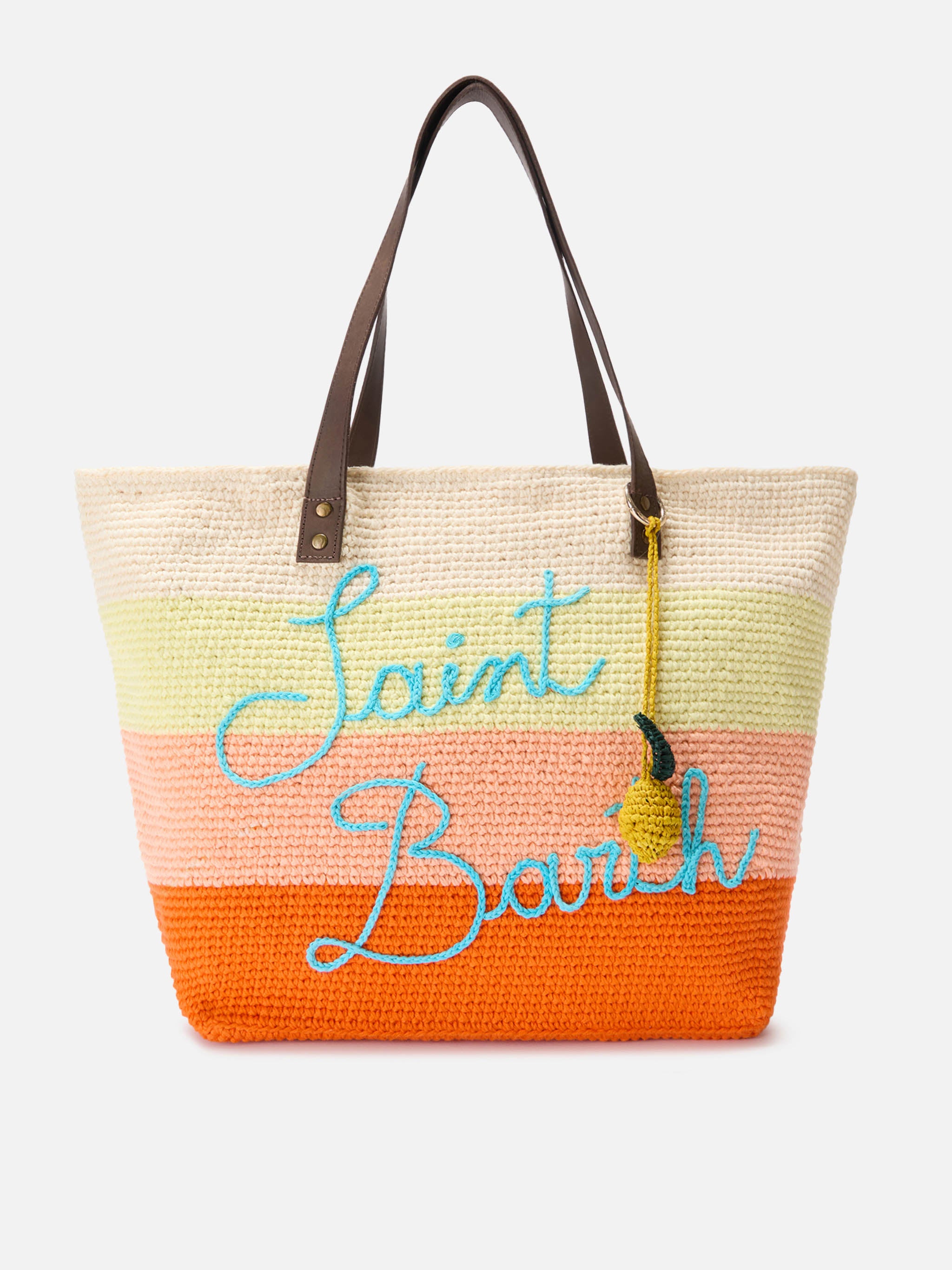 Bag Charm with mini lemon in raffia – MC2 Saint Barth