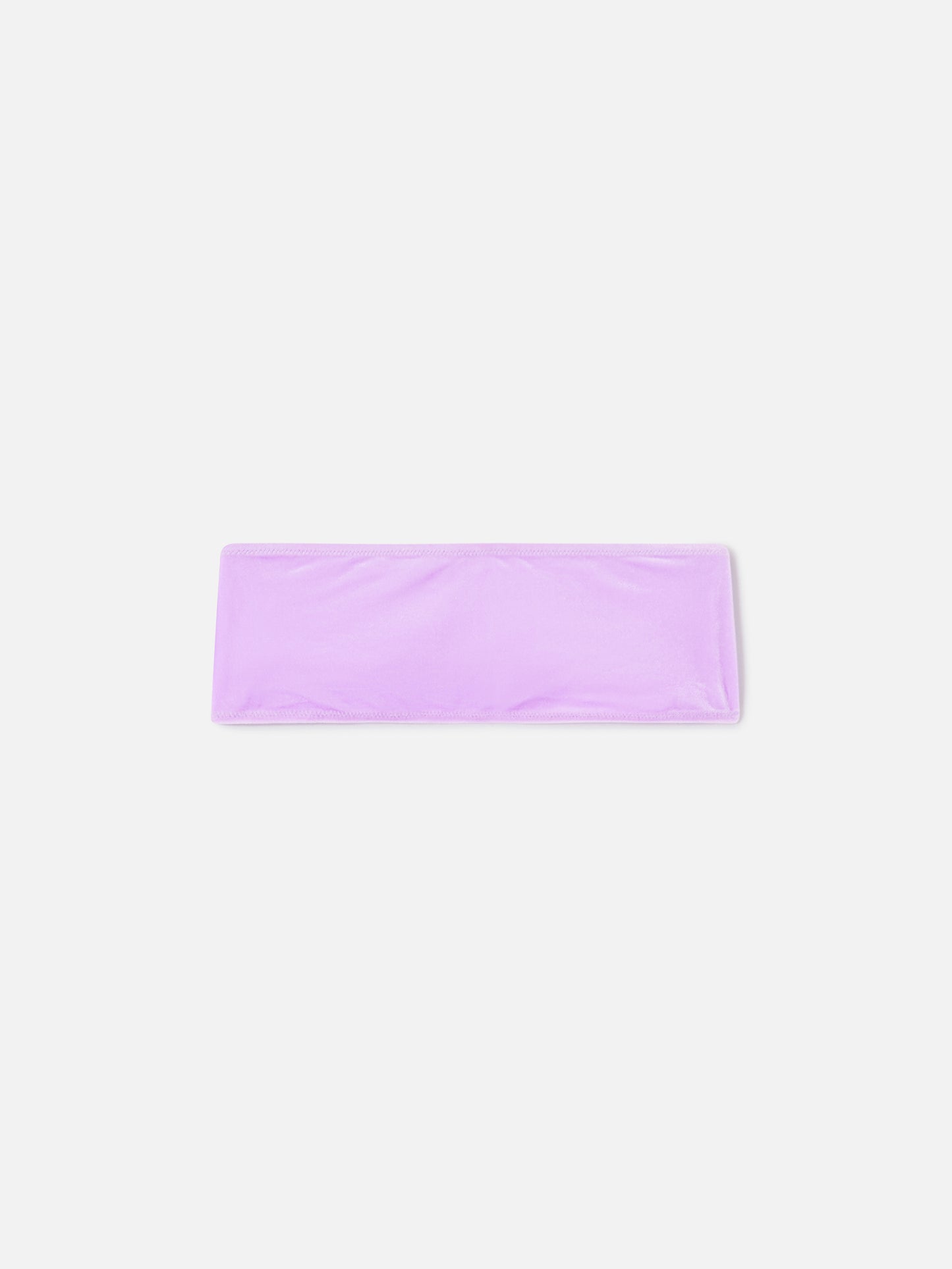 Haut de bikini bandeau effet velours Rebby 