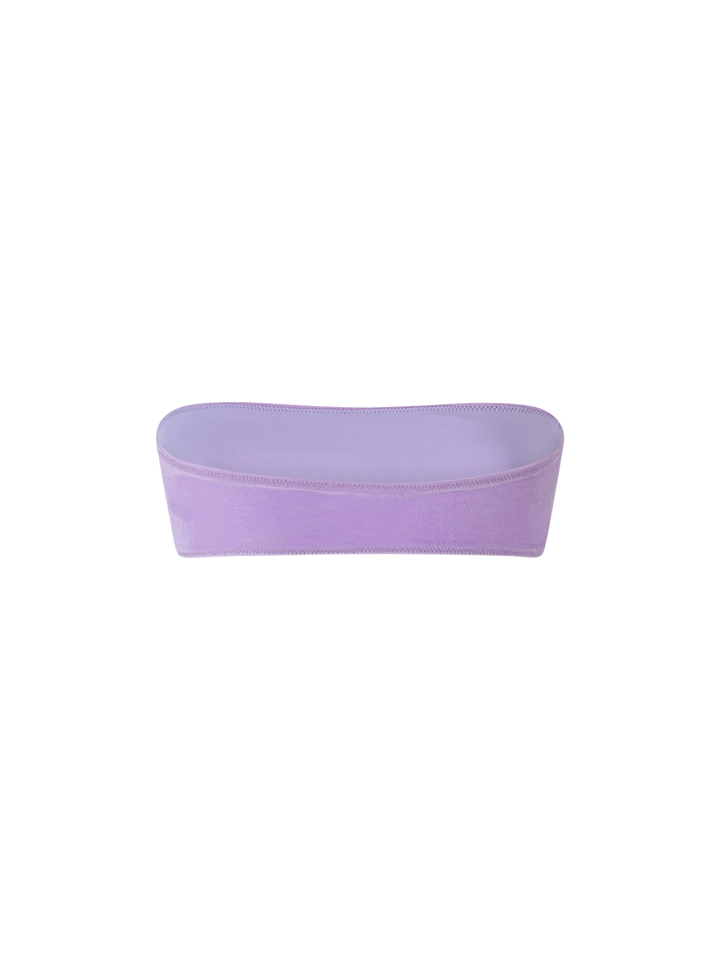 Top mare a fascia per donna in ciniglia Rebby