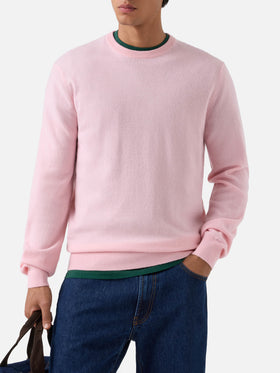 Sudadera con cuello redondo Regent en rosa 