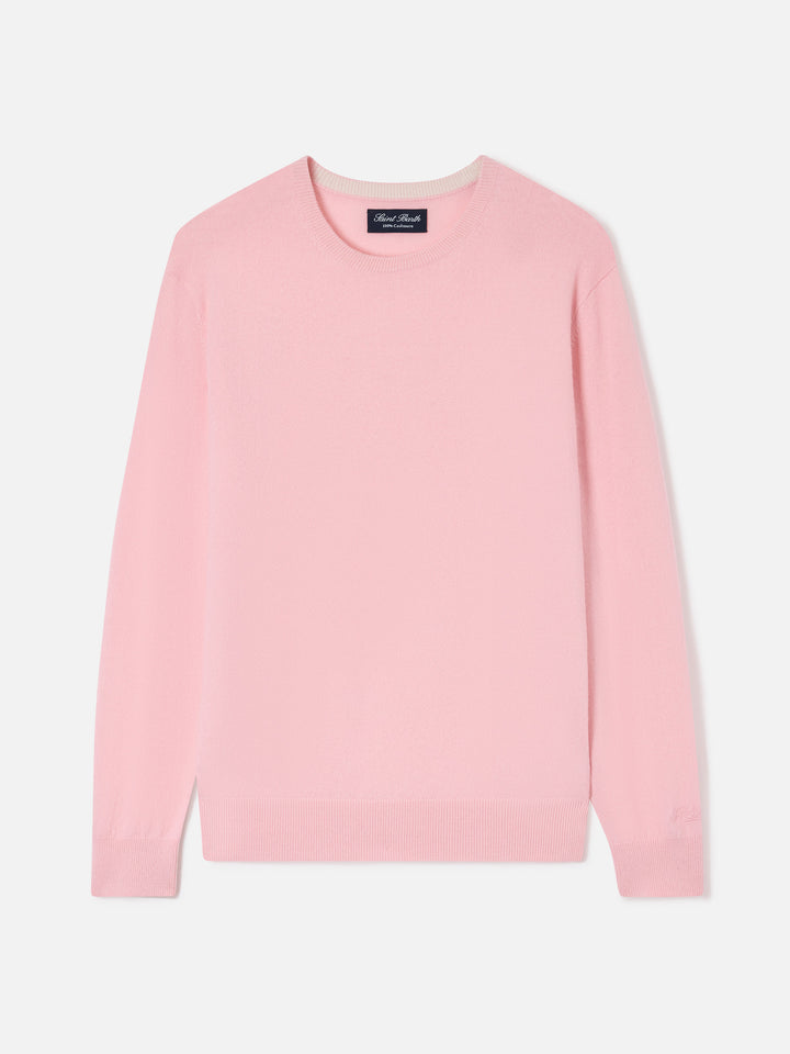 Sweat-shirt col rond Regent en rose 