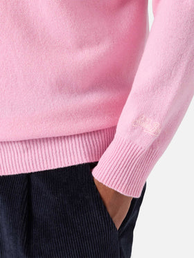 Regent pink lambswool sweater