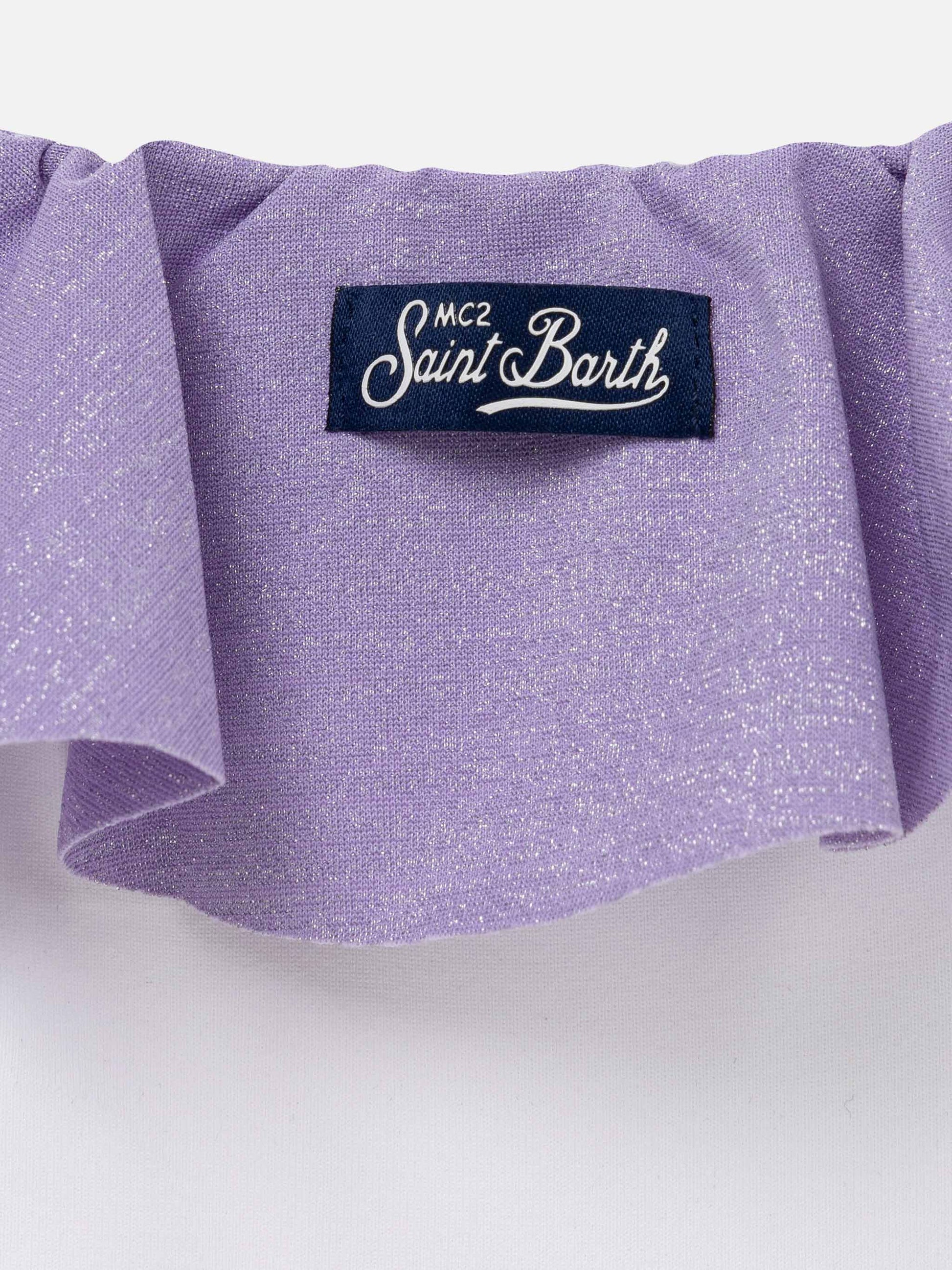 One shoulder ruffled girl bikini - MC2 Saint Barth