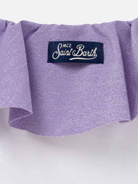 One shoulder ruffled girl bikini - MC2 Saint Barth