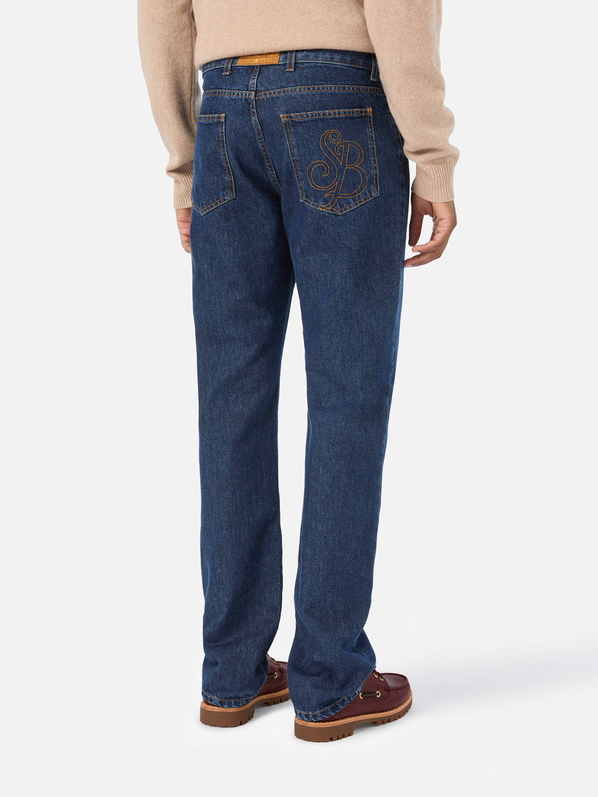 Leichte blue Riverdale Denim-Jeans mit Stone-Wash-Finish 