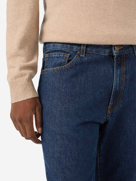 Leichte blue Riverdale Denim-Jeans mit Stone-Wash-Finish 
