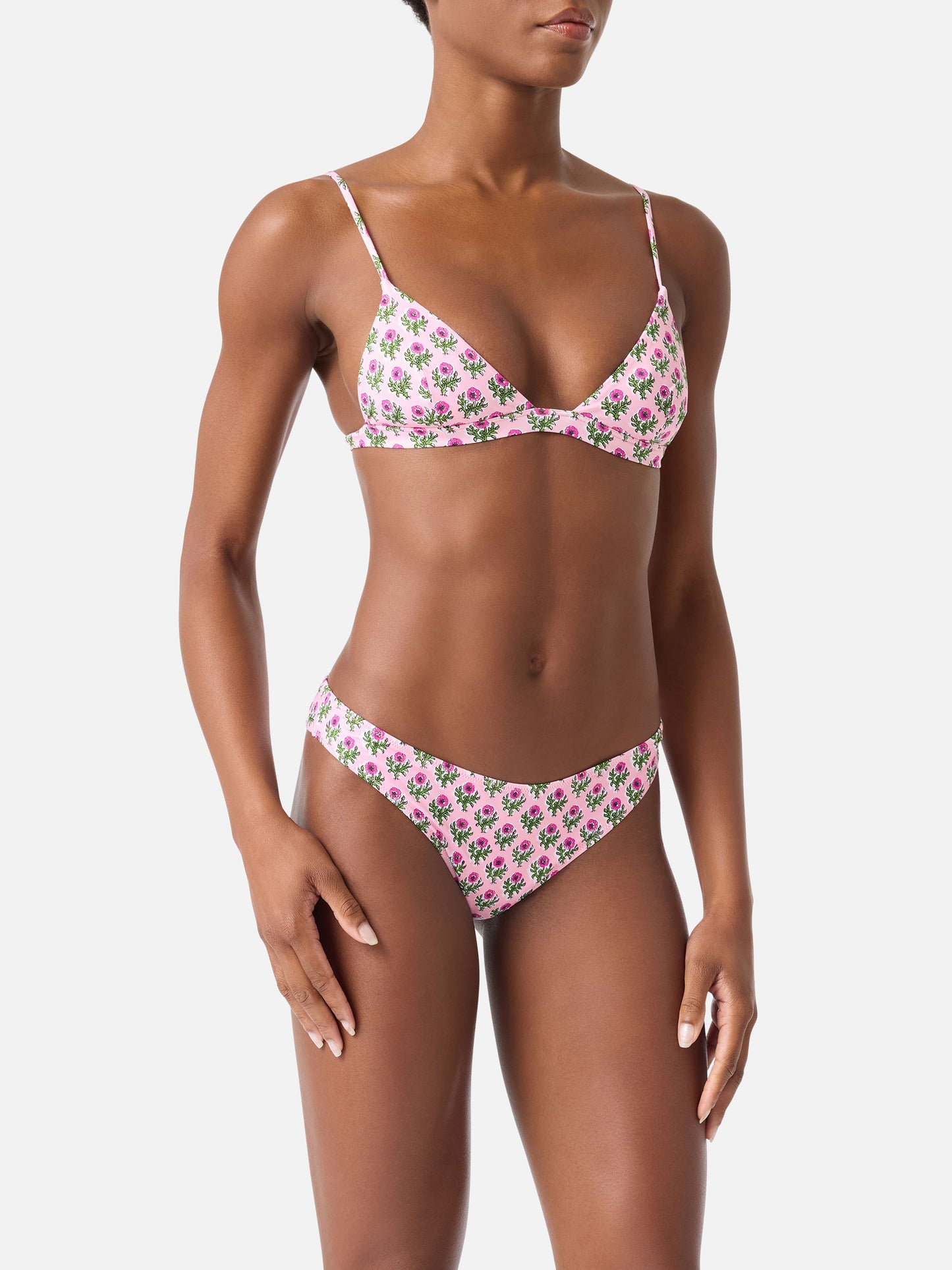 Bikini triangular floral Rylie Lido 