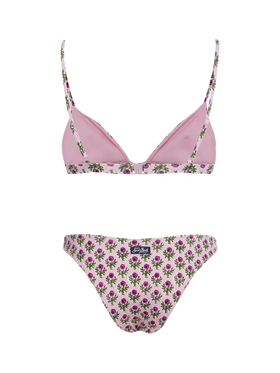 Woman flower triangle bikini Rylie Lido - MC2 Saint Barth