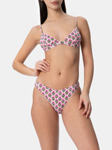 Damen-Triangel-Bikini mit Blumenmotiv Rylie Lido