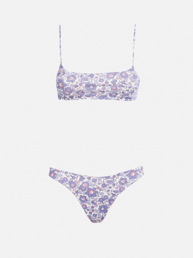 Bikini a bralette da donna Betsy Sadie Naomi | REALIZZATO CON TESSUTO LIBERTY