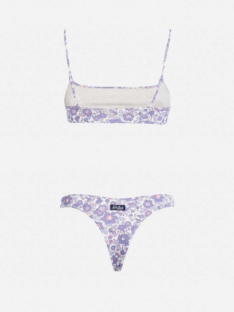 Bikini a bralette da donna Betsy Sadie Naomi | REALIZZATO CON TESSUTO LIBERTY