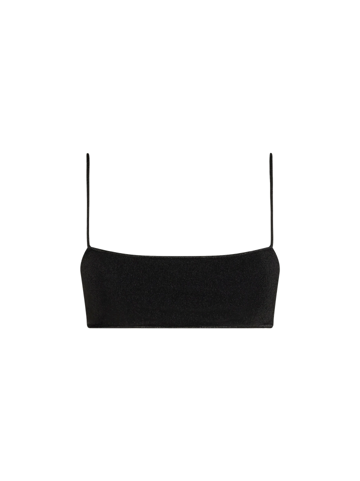Top mare bralette da donna in lurex Sadie
