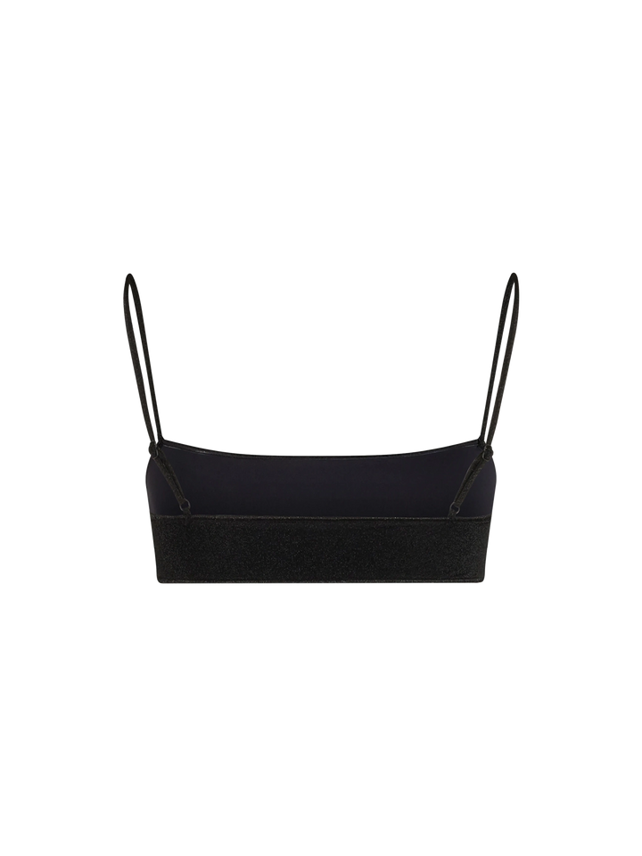 Top mare bralette da donna in lurex Sadie