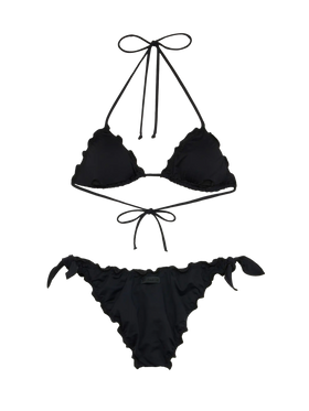 Bikini a triangolo classico Sagittarius Moon nero