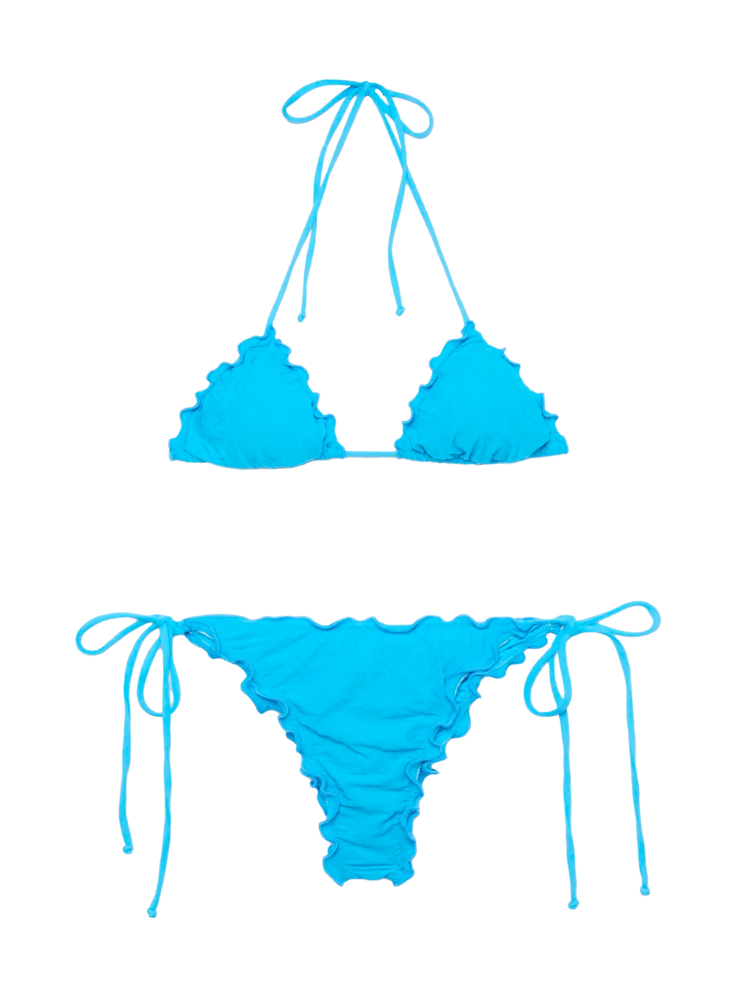 Freche Badehose mit Seesternprägung Miami – Klassisches Triangel-Oberteil mit Seesternprägung Sagittarius