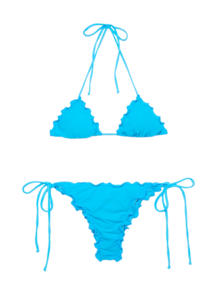 Freche Badehose mit Seesternprägung Miami – Klassisches Triangel-Oberteil mit Seesternprägung Sagittarius