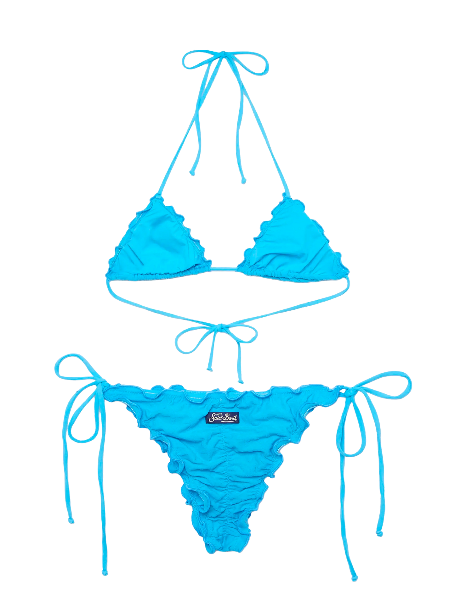 Freche Badehose mit Seesternprägung Miami – Klassisches Triangel-Oberteil mit Seesternprägung Sagittarius