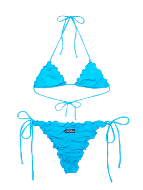 Freche Badehose mit Seesternprägung Miami – Klassisches Triangel-Oberteil mit Seesternprägung Sagittarius