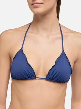 Sagittarius navy blue classic triangle top - MC2 Saint Barth