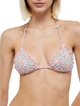 Sagittarius classic triangle top with Betsy Ann print | MADE WITH LIBERTY FABRIC