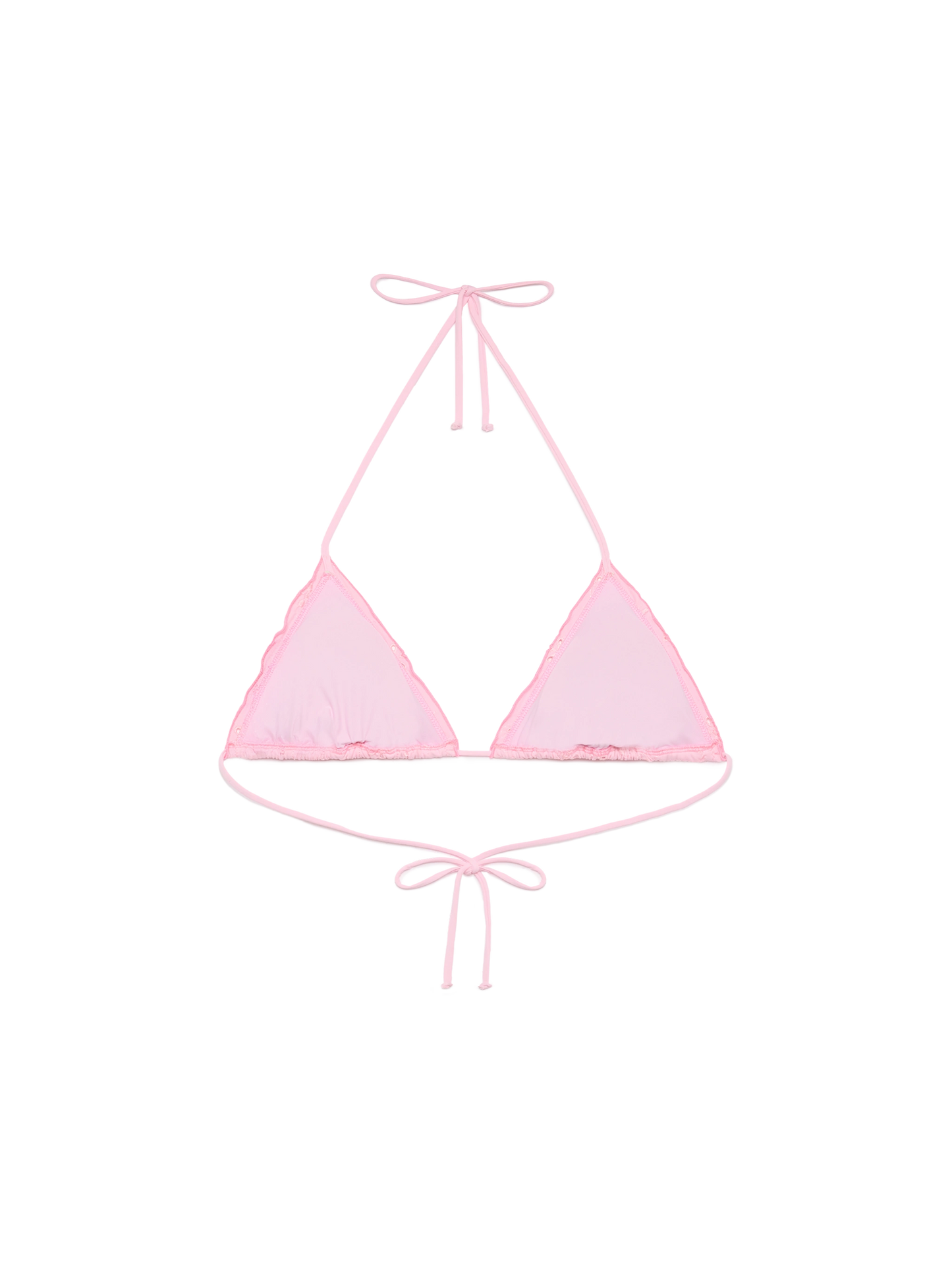 Sagittarius classic pink  Sangallo lace triangle top
