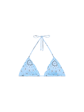 Sagittarius top triangolo classico con stampa bandana