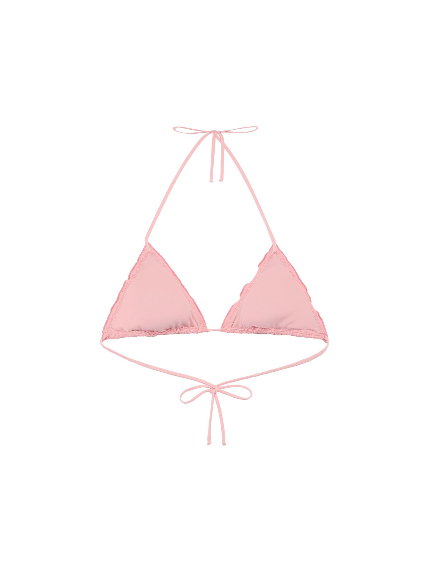 Sagittarius classic pink Sangallo lace triangle top