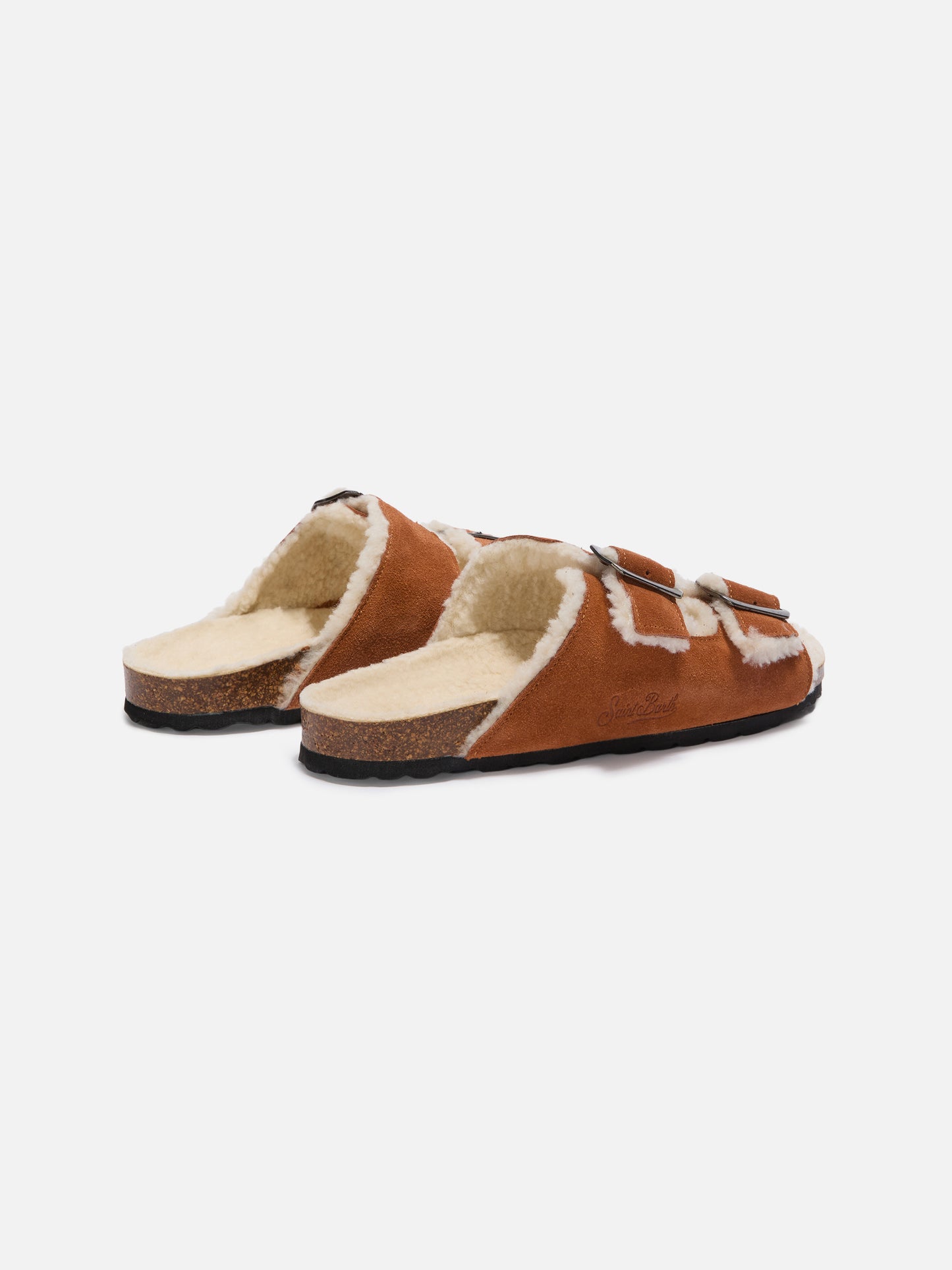 Women’s furry sandal