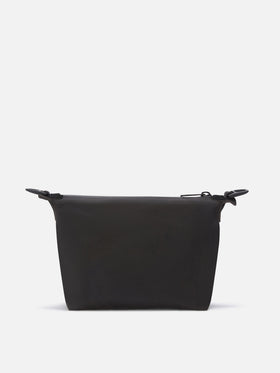 Black Seamless waxed pouch