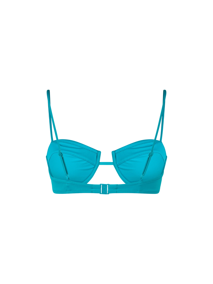 Teal Green Salina underwired bralette top