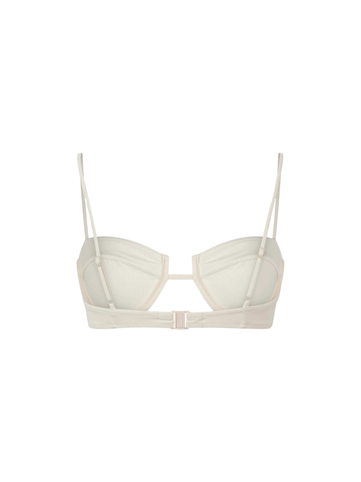 Cream Salina underwired bralette top