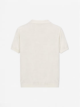 Polo Sloan Jr in maglia bianca