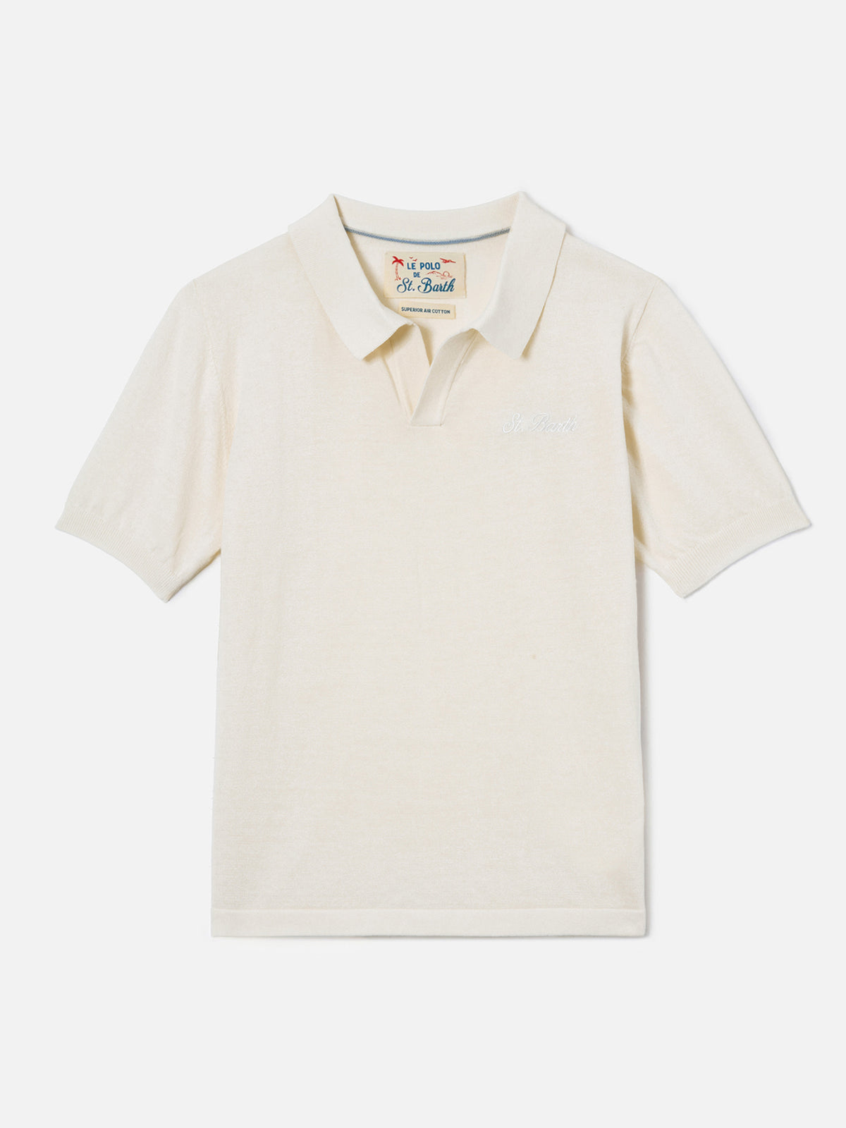 Cremefarbenes Sloan Jr Poloshirt 