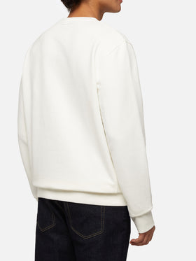 Cotton fleece sweatshirt Soho with Aspen postcard print - MC2 Saint Barth