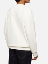 Cotton fleece sweatshirt Soho with Aspen postcard print