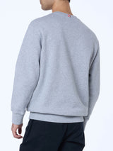 Grau meliert Sweatshirt für Herren Soho St Barth Sport