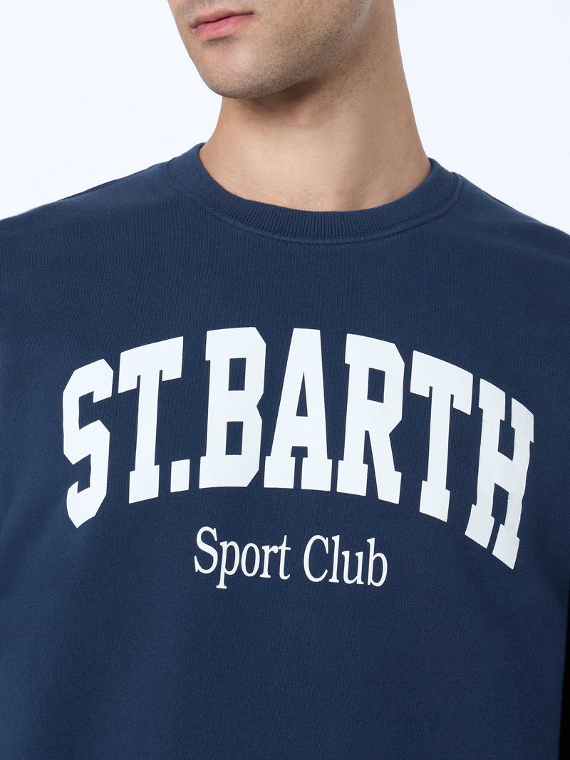 Herren Sweatshirt Soho St Barth Sport blau marineblau