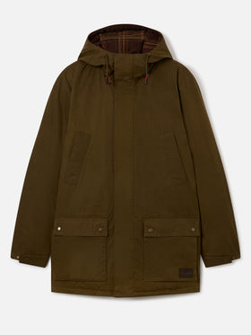 Parka ciré Green Sven avec capuche 