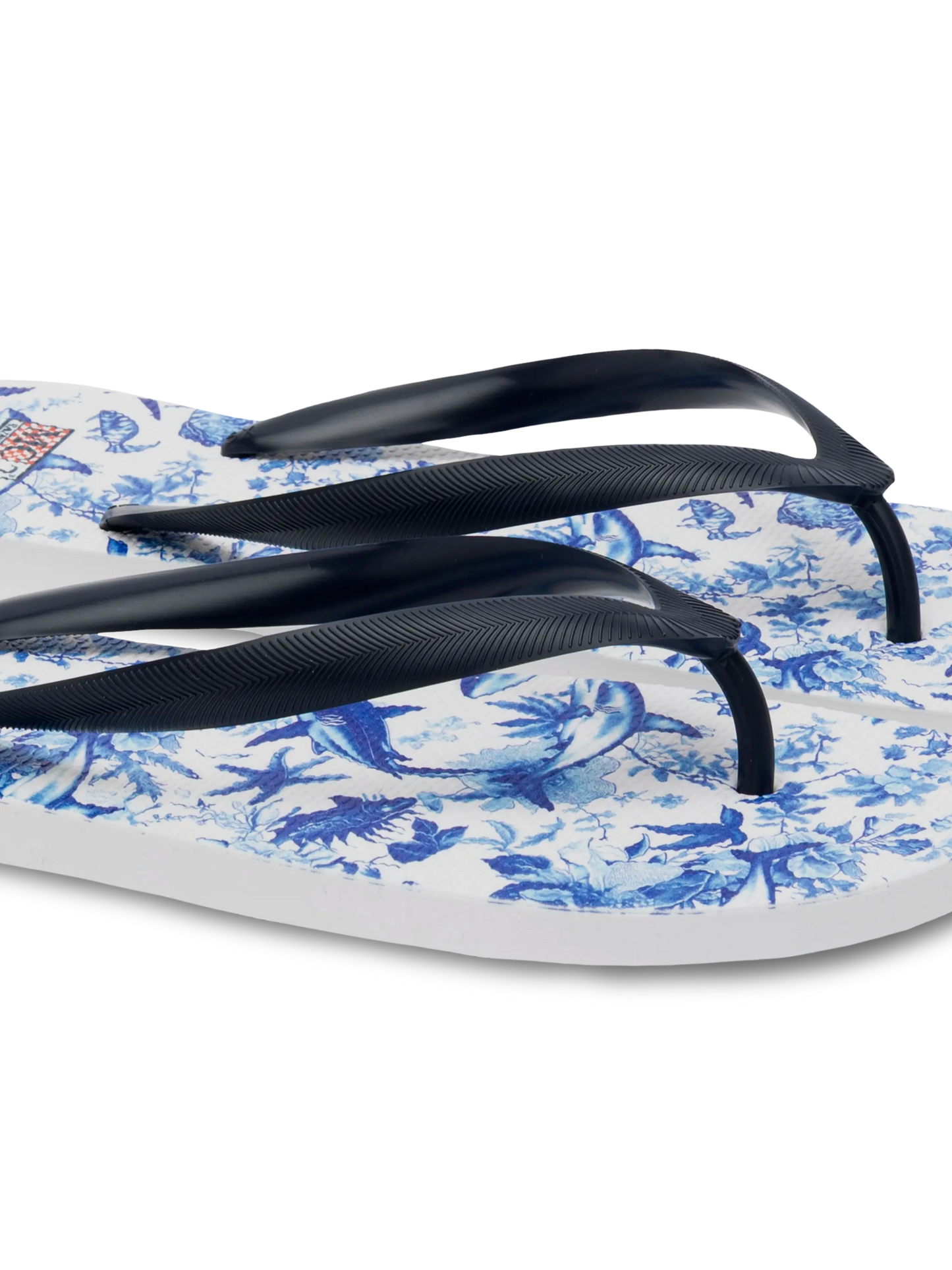 Flip Flops Tommy con stampa squali | AI CO-CREATED DESIGN BY RICKDICK - POWERED BY RED-EYE