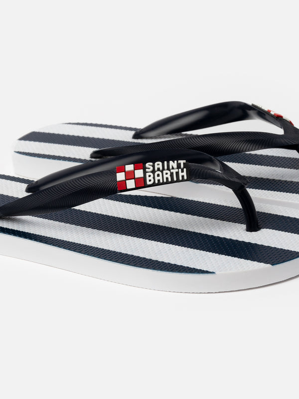 Gestreifte Flip-Flops Tommy