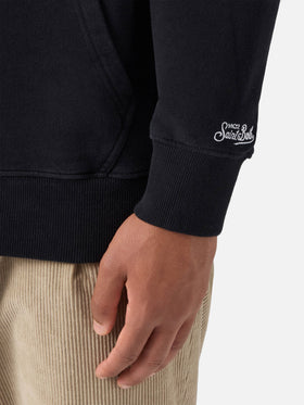 Tribeca cotton hoodie in black with Nephenta print | NEPHENTA SPECIAL EDITION