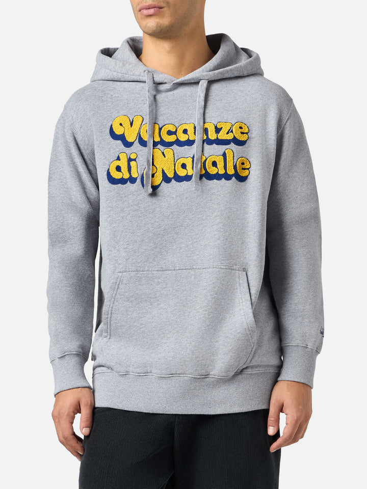 Man sweatshirt Tribeca with Vacanze di Natale print | VACANZE DI NATALE SPECIAL EDITION - MC2 Saint Barth