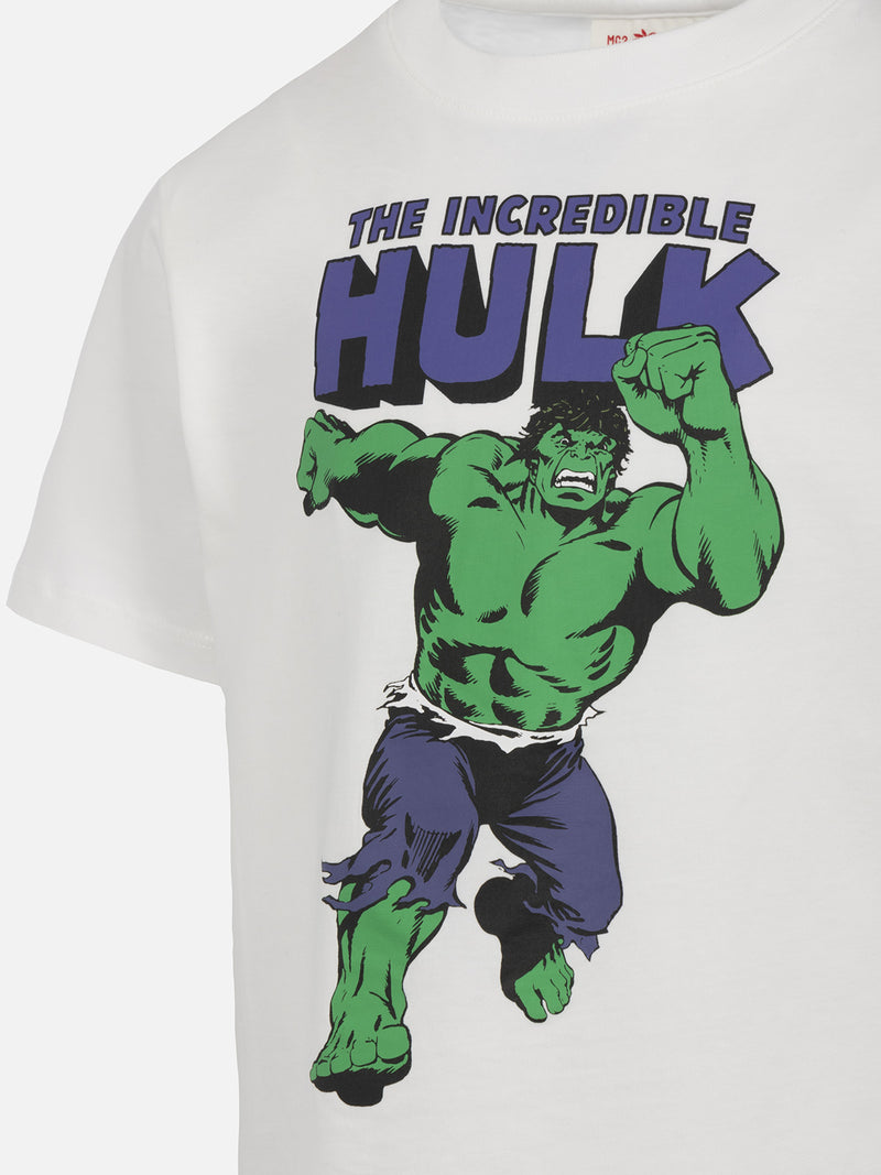 Boy cotton t-shirt with Hulk print | MARVEL SPECIAL EDITION