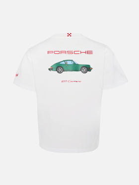 Baumwoll-T-Shirt mit Porsche 911S-Print | PORSCHE SPECIAL EDITION