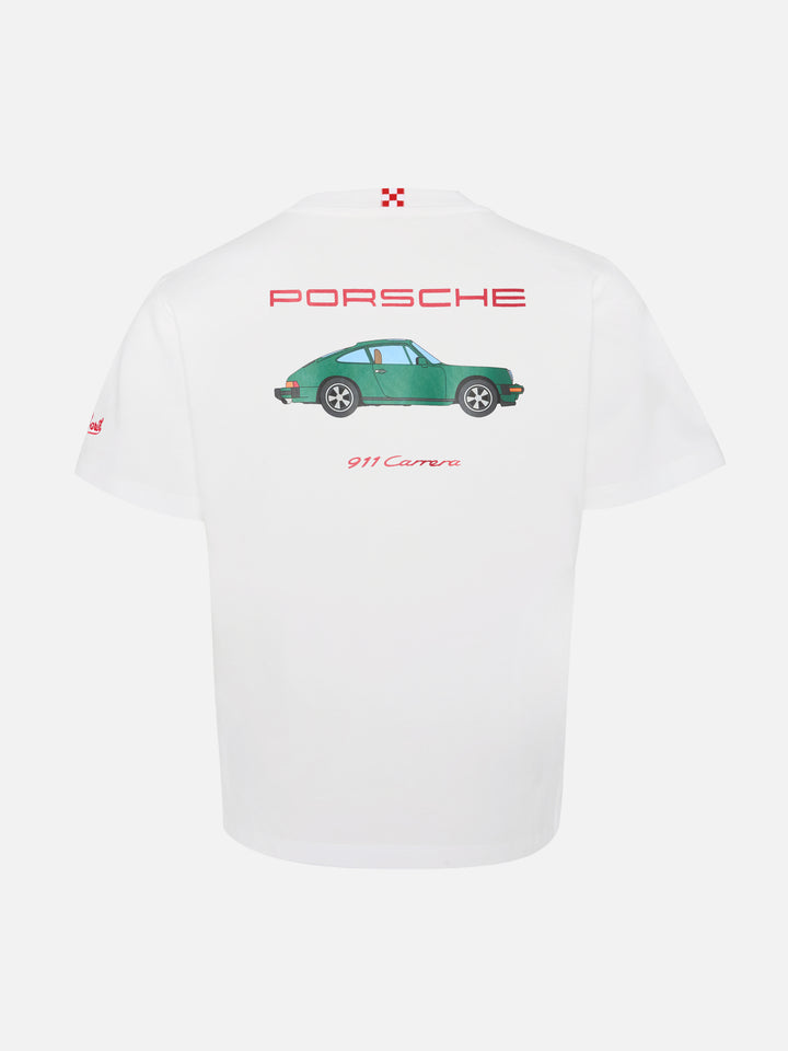 Baumwoll-T-Shirt mit Porsche 911S-Print | PORSCHE SPECIAL EDITION