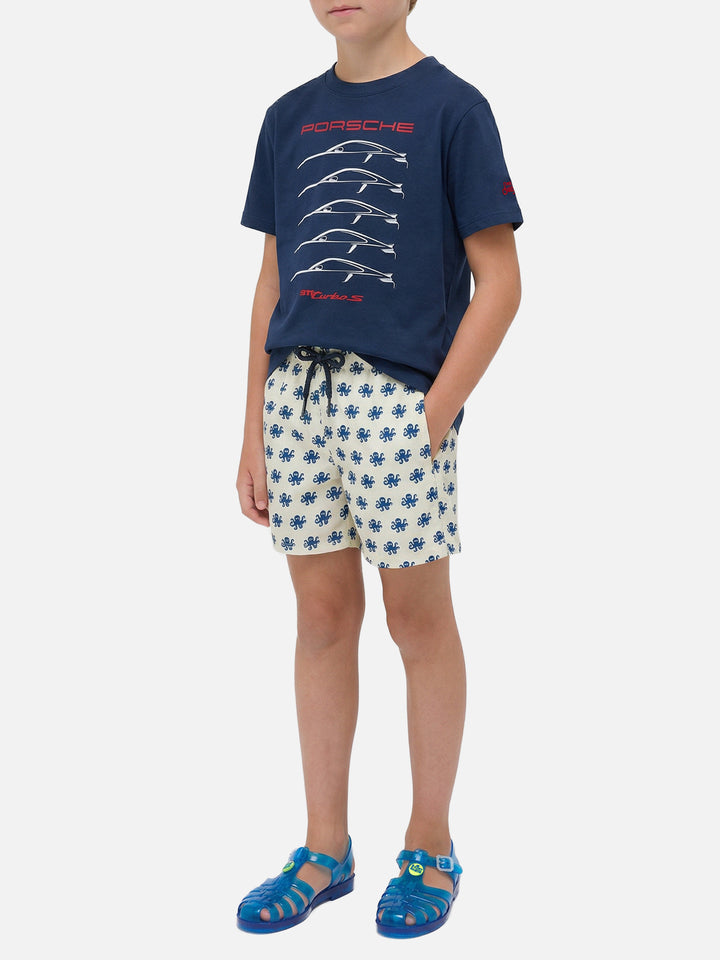 Cotton t-shirt with Porsche 911S Turbo  print | PORSCHE SPECIAL EDITION