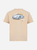 Cotton t-shirt with Cryptopuppets car print CRYPTOPUPPETS SPECIAL EDITION